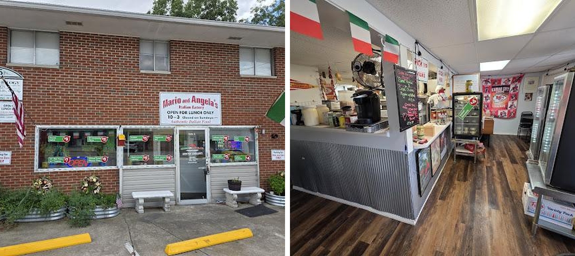 Mario and Angela's Italian Eatery Menu